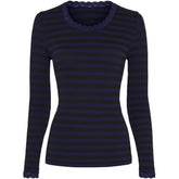 ISA FRIDA dark stripe T-shirt LS